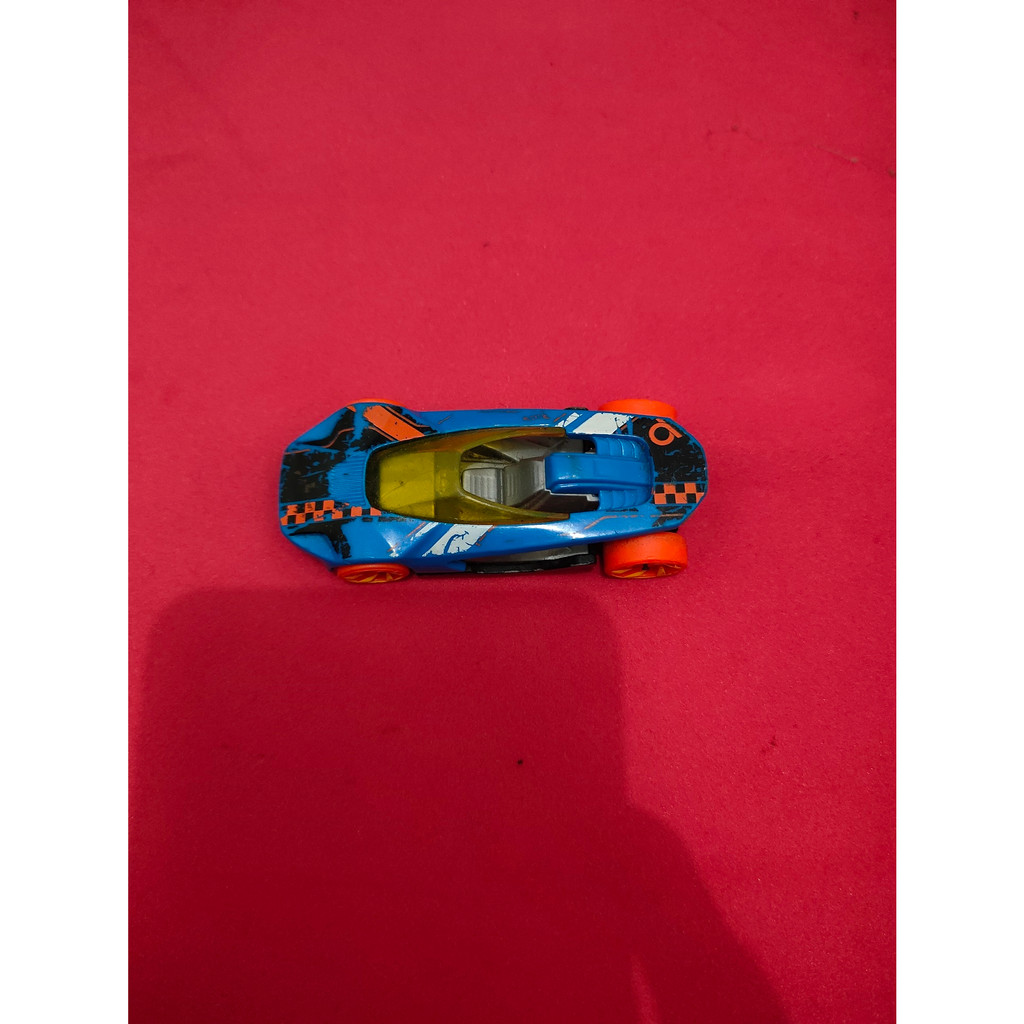 HOT WHEELS HW WARP SPEEDER BIRU BEKAS