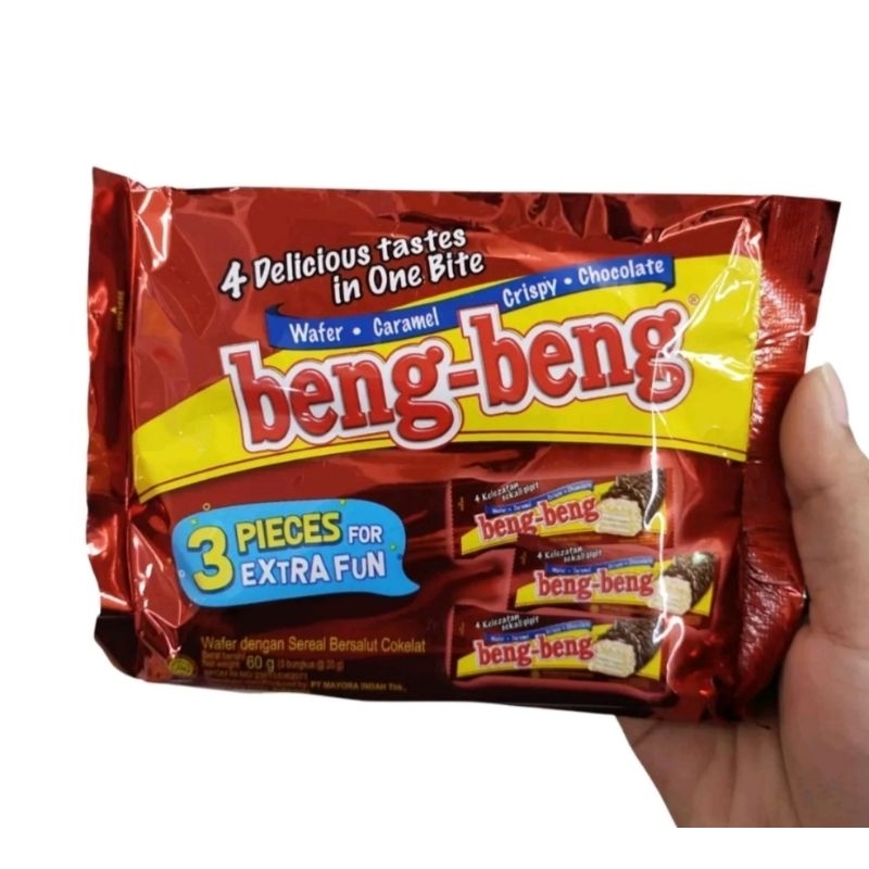 

Beng-Beng Wafer Chocolate Extra Fun Pack 60gram isi 3