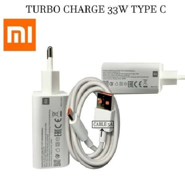 TC TRAVEL Charger Xiaomi Mi Turbo 33W Micro Type C Fast Charging v8 Grosir