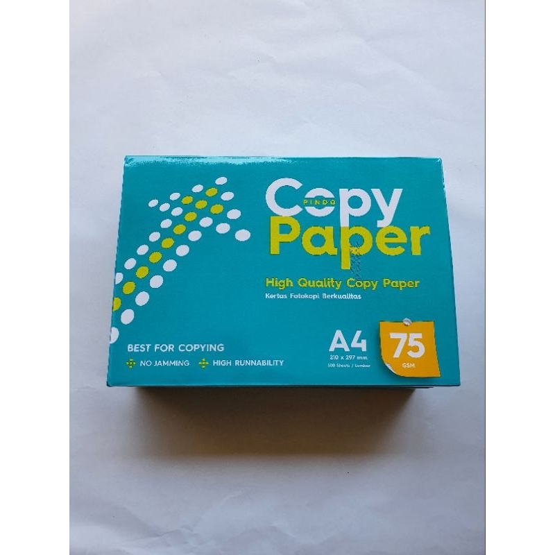 

Copy Paper 75g A4 kertas fotocopy kertas print