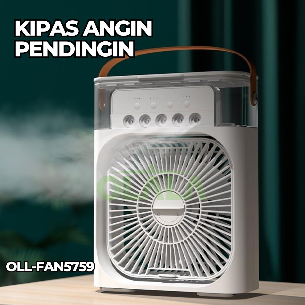 KIPAS PENDINGIN MINI AC PORTABLE AIR COOLER MOBIL DAN RUANGAN OLL-FAN5759