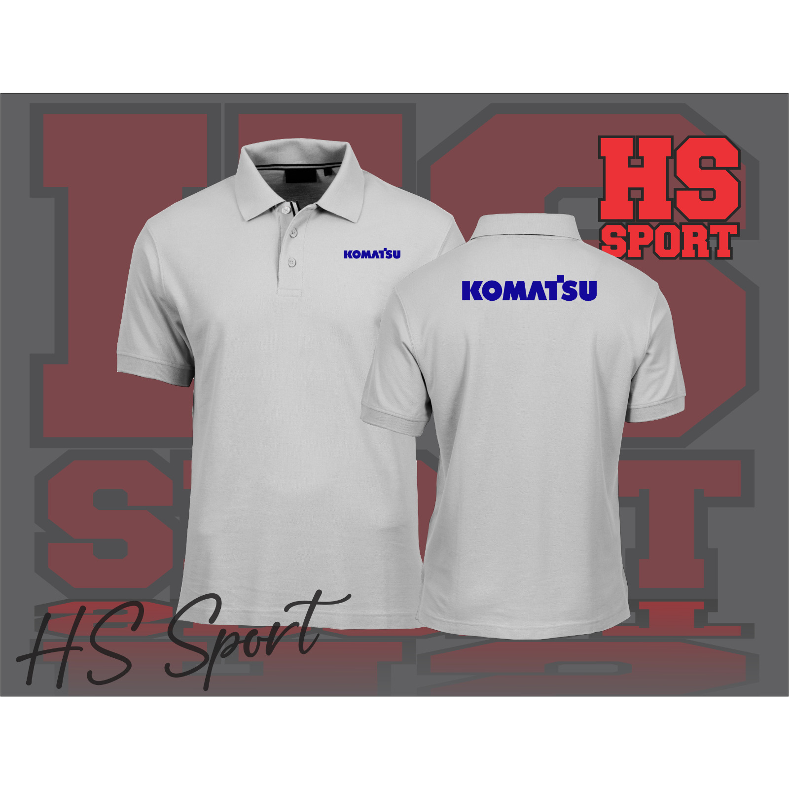 POLO KOMATSU - BAJU POLO KOMATSU - BAJU POLO KERAH KOMATSU