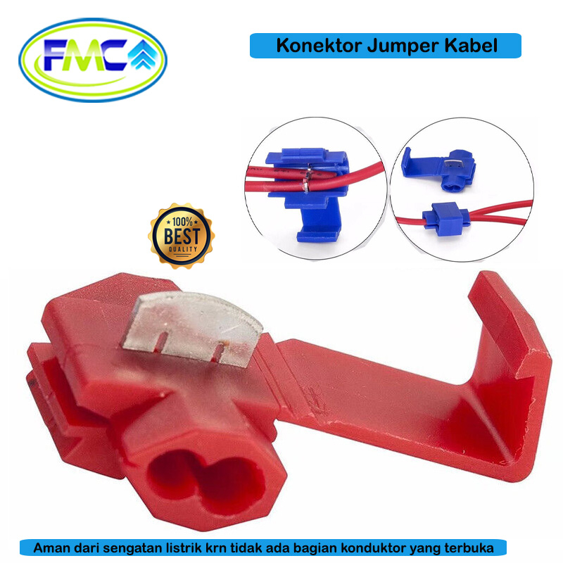 Konektor Jumper Sambungan Kupas Kabel Listrik Wire Connector Lock Quick Instalasi Perlengkapan Listrik