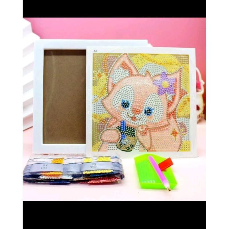 

Stiker DIY diamond terbaru viral