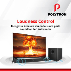 LED TV Polytron 32 Inch Cinemax Soundbar 32BV1558
