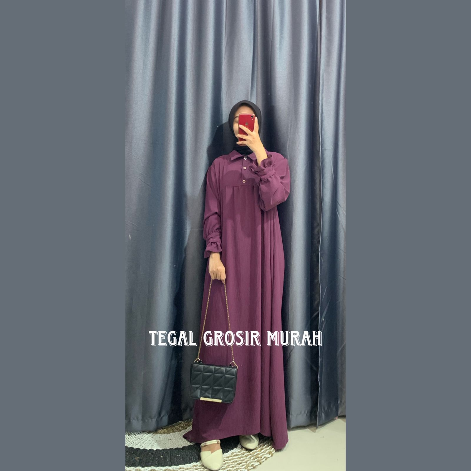 Anisa dress crinkle