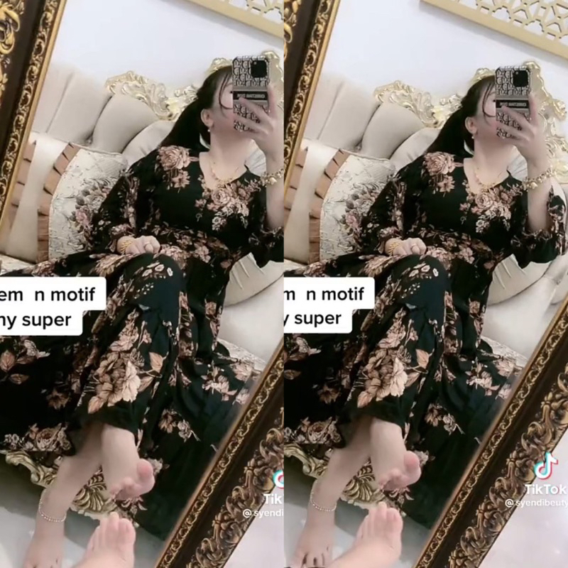 GAMIS BUNGA CASANDRA