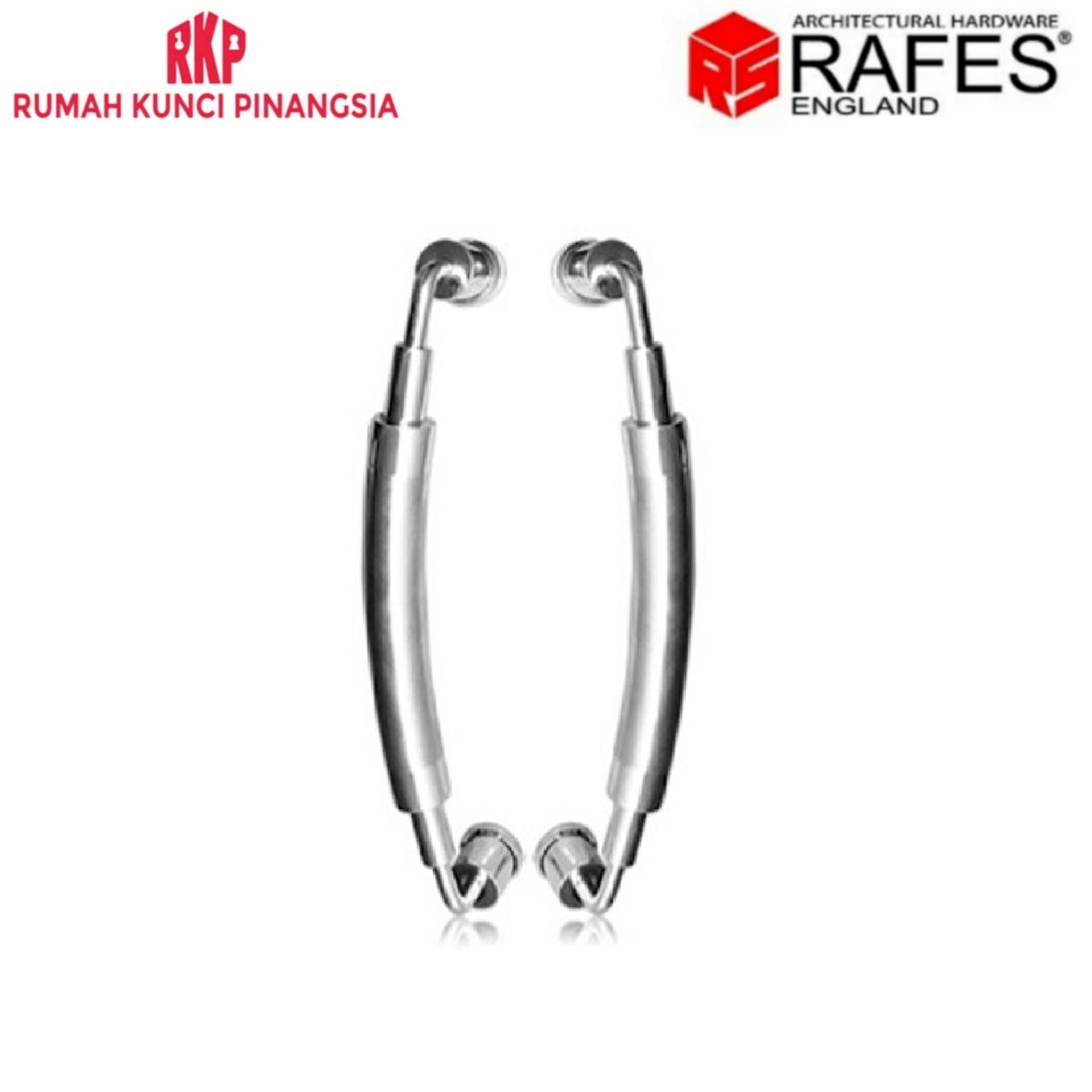Pull Handle Gagang Pintu Tarik 39 / 50 cm Silver Stainless Steel SUS 304 RAFES TP 5730 / TP 5731