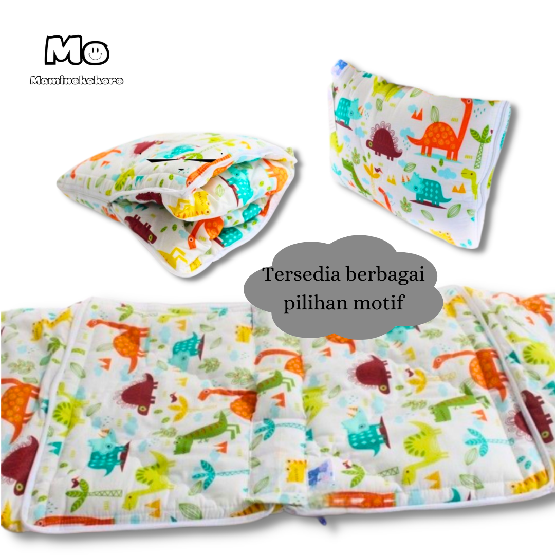 Bantal Selimut Multifungsi | Balmut / Bantal Selimut Baby | Selimut yang dilipat dapat menjadi banta
