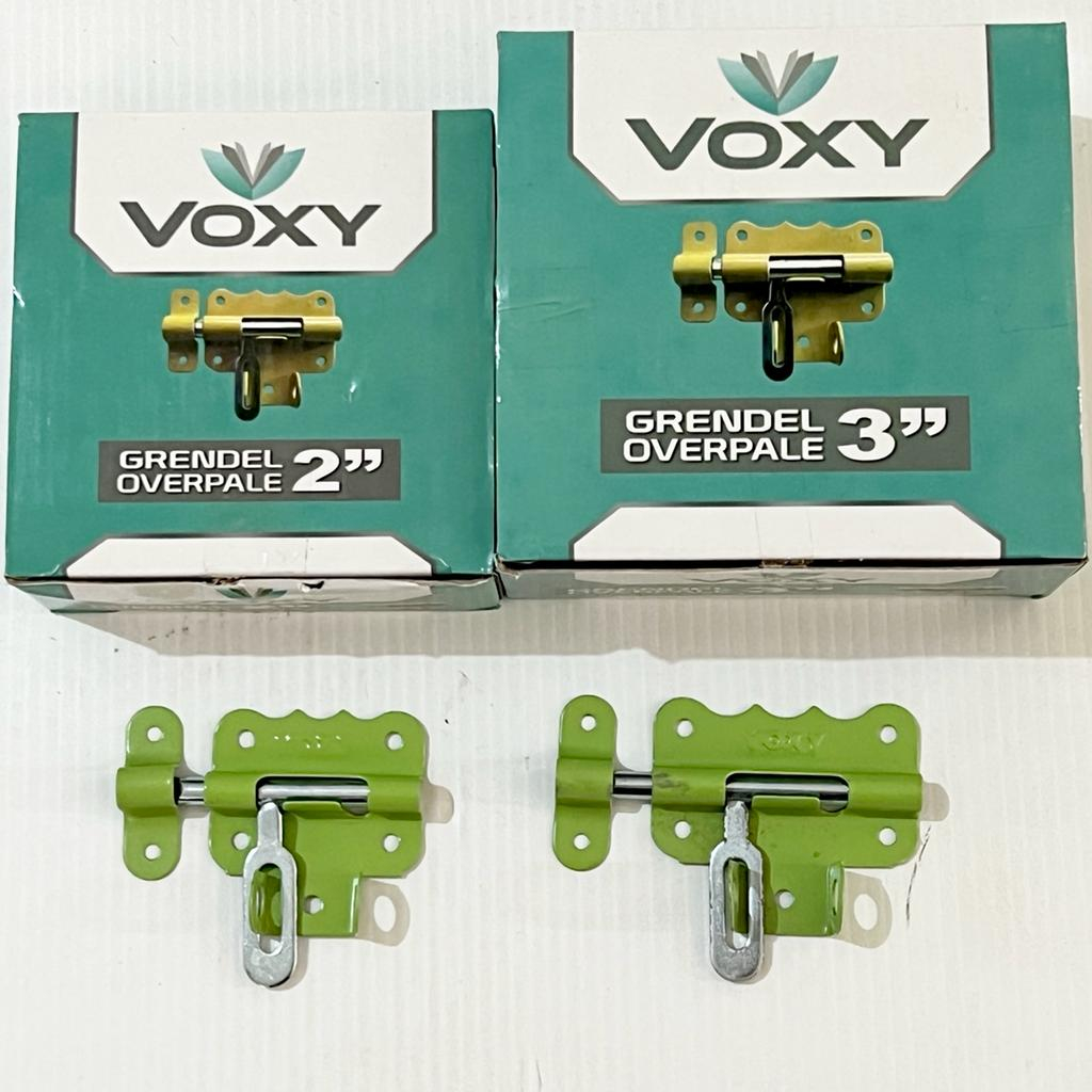 [12PCS] Grendel Overval Cat Hijau Cantolan Gembok Pintu VOXY 2&quot; 3&quot;