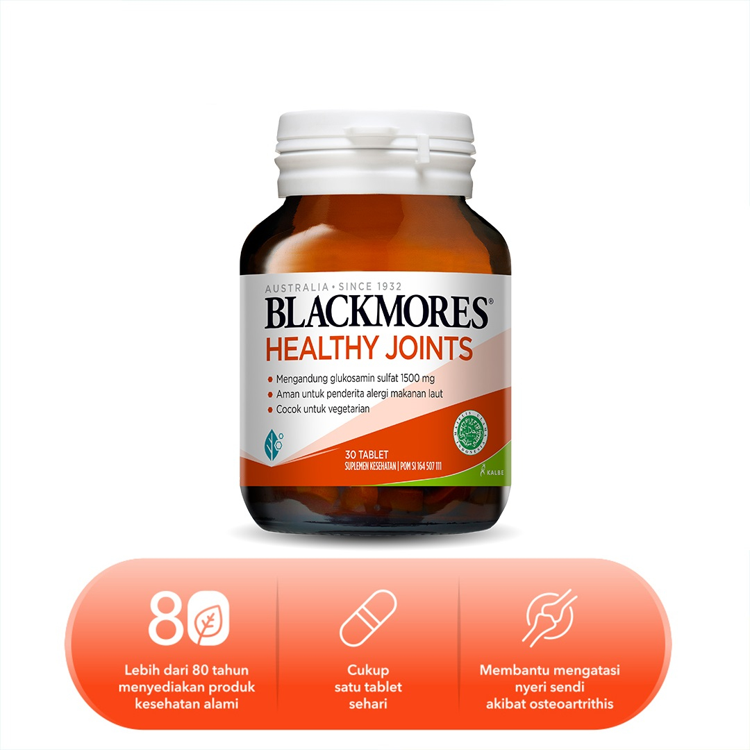 Blackmores Healthy Joints Glucosamine Sulfate 1500mg 30 Tablet