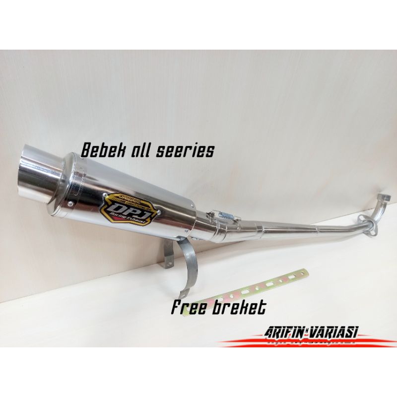 KNALPOT DPJ RACING Full Sytem Supra lama Supra x Supra x125 Jupiter z dll