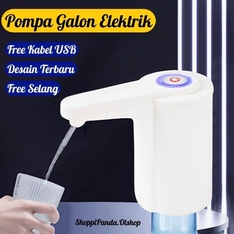 Pompa Air Galon Elektrik Listrik Portable Water Electric Pump Premium