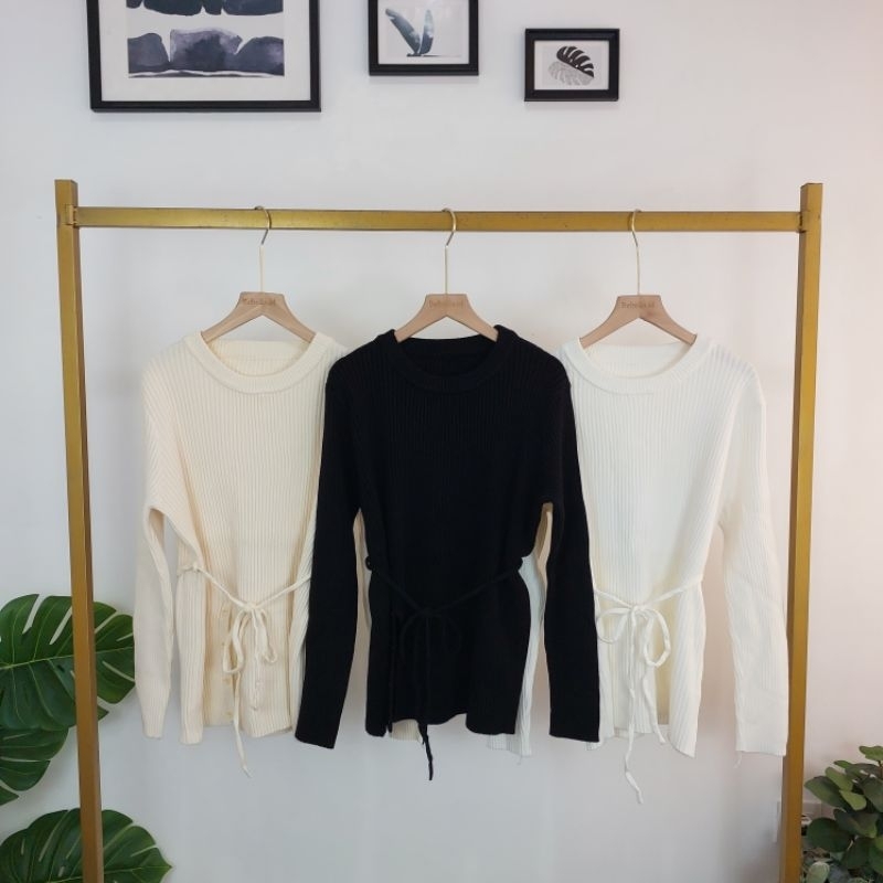 ATASAN FOCUS KNITTED PREMIUM FASHION WANITA IMPORT BANGKOK NOB