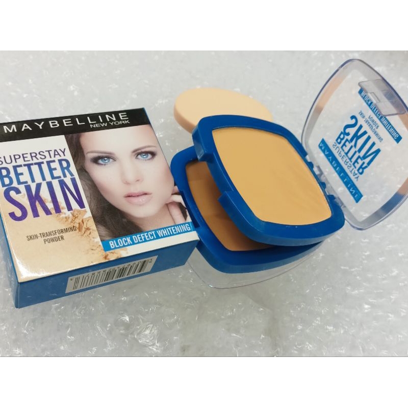 BEDAK MAYBELINE 2IN1 BETER SKIN POWDER