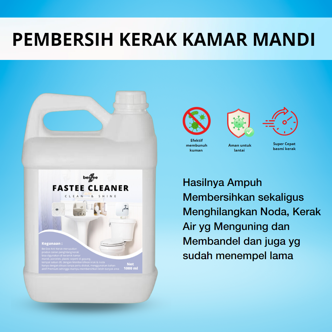 BerZee Antri krak pembersih kamar mandi pembersih toilet pembersih kran penghilang noda krak keramik penghilang noda membandel