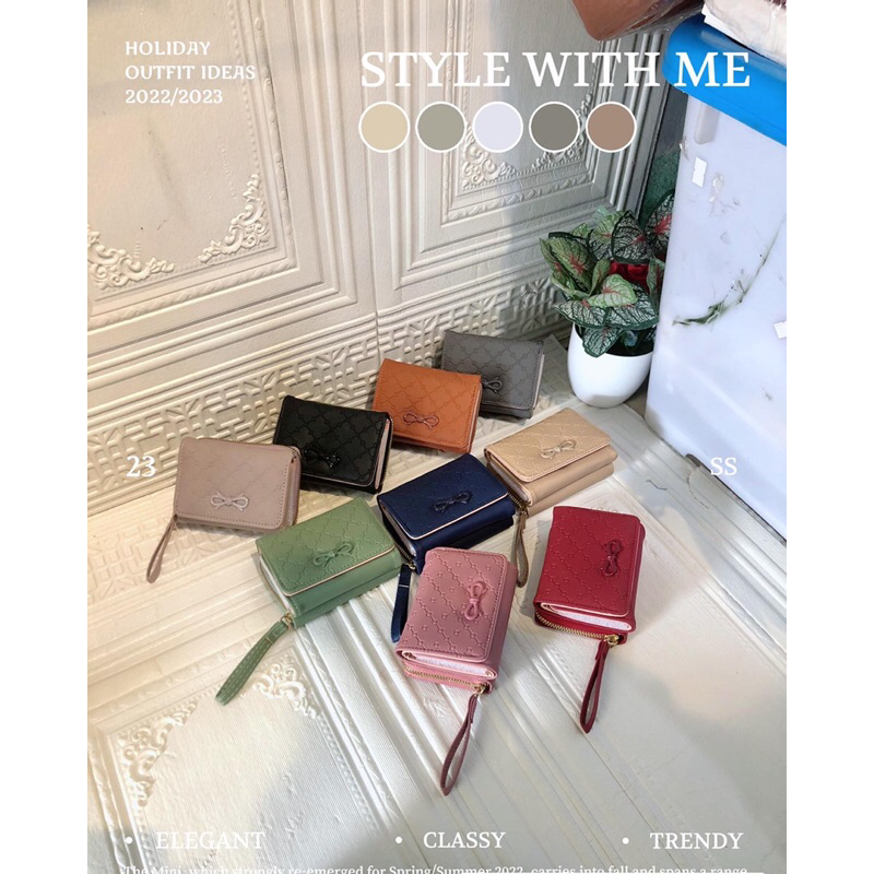 DOMPET LIPAT /DOMPET KOIN / DOMPET IMPORT / DOMPET LIPAT3 BY AQILLA BAGS