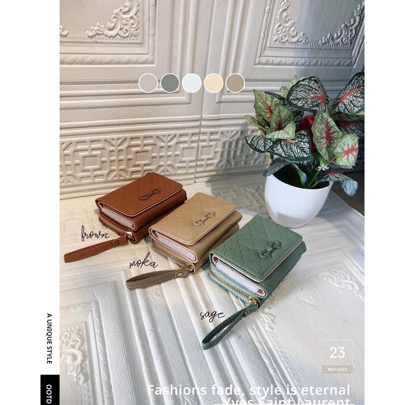 DOMPET LIPAT /DOMPET KOIN / DOMPET IMPORT / DOMPET LIPAT3 BY AQILLA BAGS