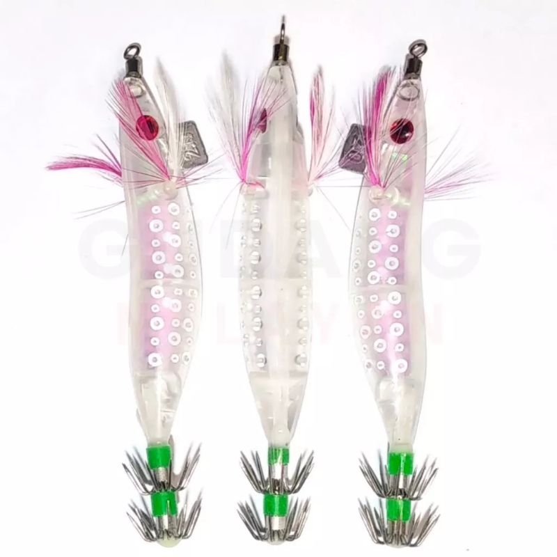 umpan pancing cumi udang udangan seawood