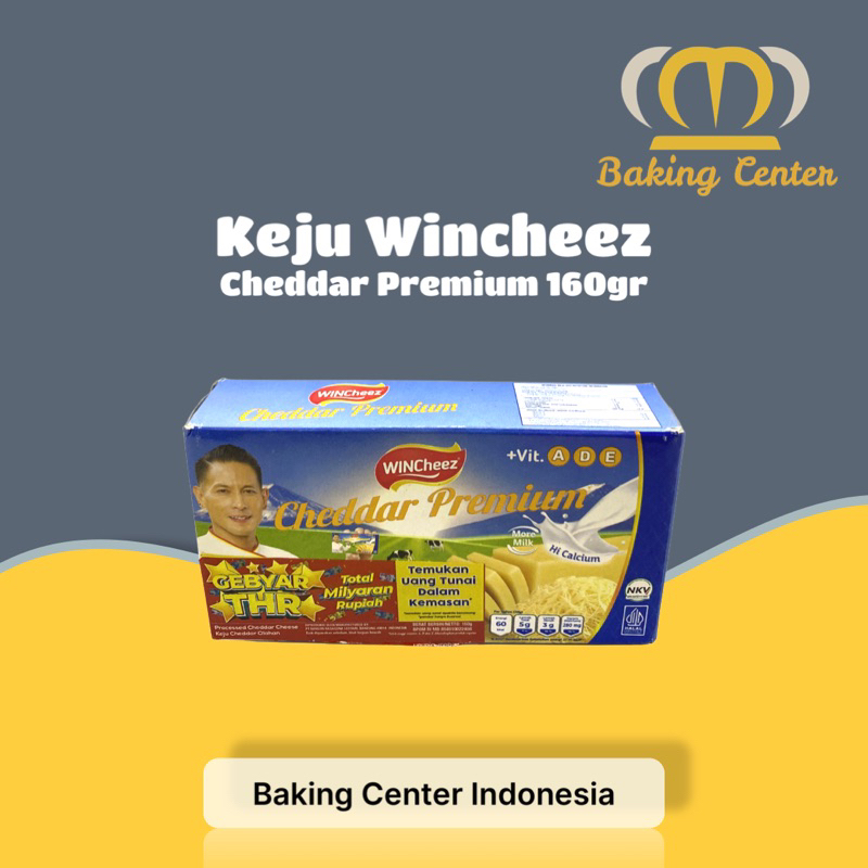 

Keju Wincheez Cheddar Premium 165gr