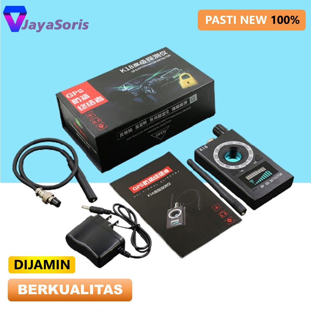 ALAT PENDETEKSI KAMERA TERSEMBUNYI DETEKSI DETECTOR ANTI SPY CCTV ANTI SADAP JS13