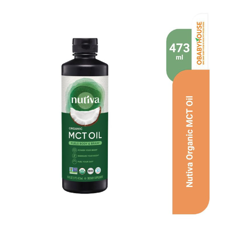 Nutiva Organic MCT Oil 473 ml