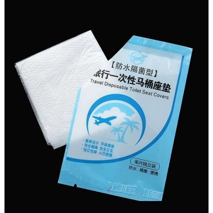 Cover Toilet Penutup Plastik Bening SATUAN Closet Plastic Pembungkus Bungkus Duduk Dudukan Kamar Mandi Perlengkapan Mall Travel Bersih Stuff Tools Pelindung Melindungi Buang Air Kecil Besar Tutup Tutupan Stuff Hemat Murah Travelling Grosir Prakarya Malang