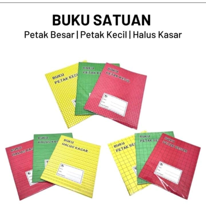 

[1pc] Buku Tulis Petak Besar Kecil Halus Kasar STAR isi 30 lembar untuk PAUD TK matematika mandarin