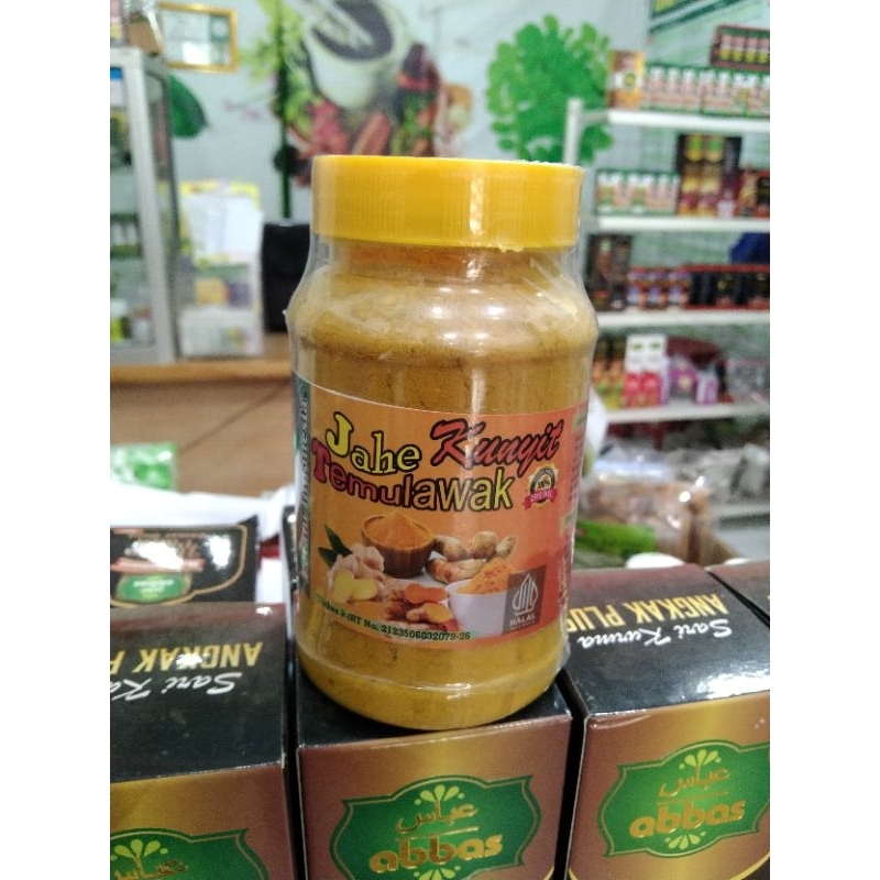 

kunyit temulawak lengkap berkhasiat 150gram
