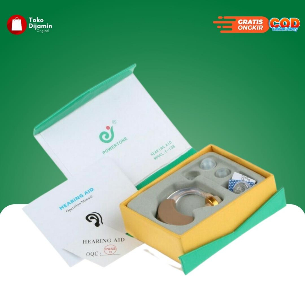 Alat Bantu Pendengaran Telinga Orang Tua Tuli Original Aman Suara Jernih dan Bersih Bagus Agar Denga