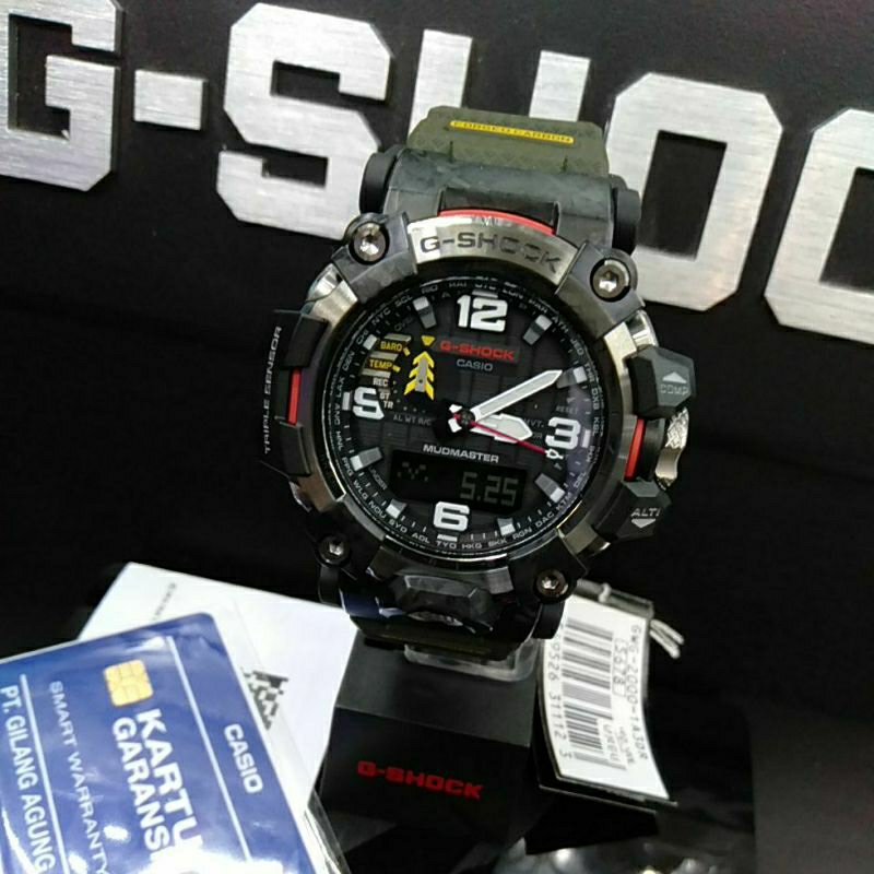 Jam Tangan Pria Casio G-Shock GWG-2000-1A3DR Original