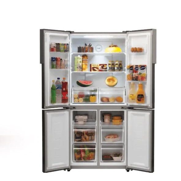 KULKAS AQUA AQR-IM525AM 4 PINTU SIDE BY SIDE 456 LITER