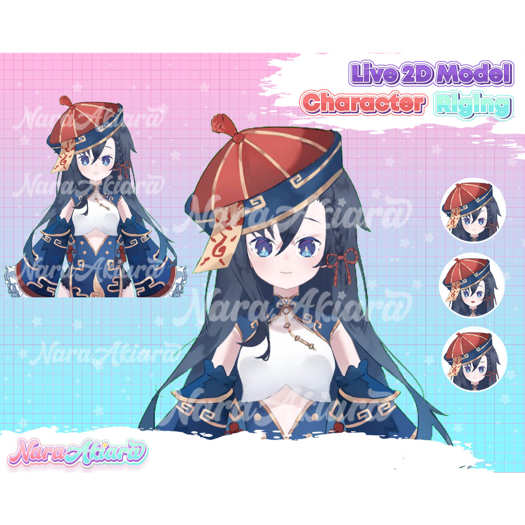 Segera Dapatkan Karakter Anime Vtuber Model Live2D untuk Streaming Anda di Shopee, Streaming, Avatar
