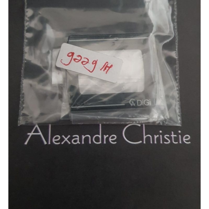 Kaca jam tangan pria Alexandre Christie 9229M for men original