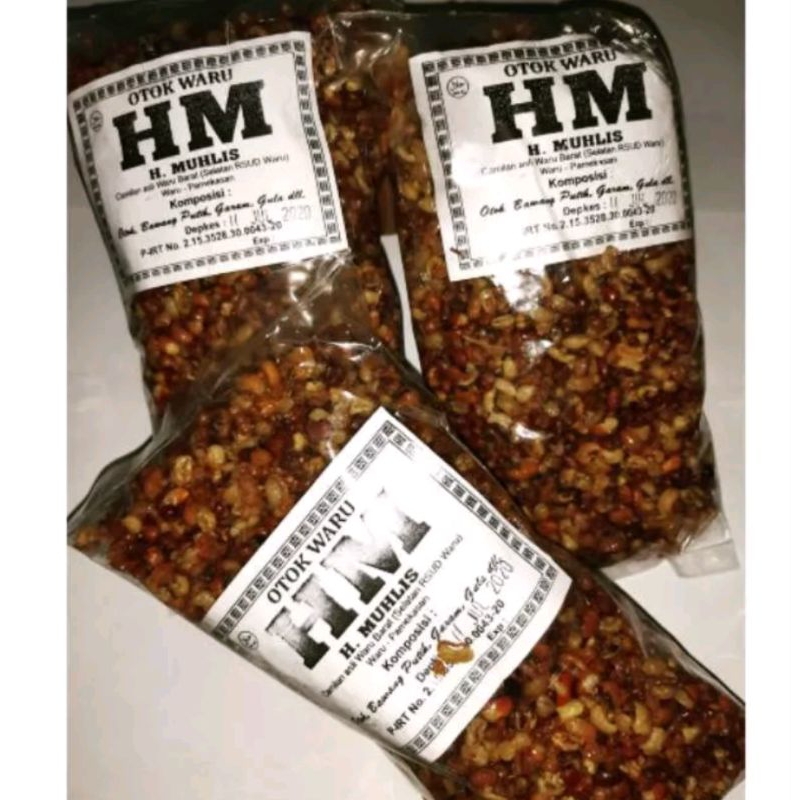 

Kacang atau oto'k goreng produk Madura asli