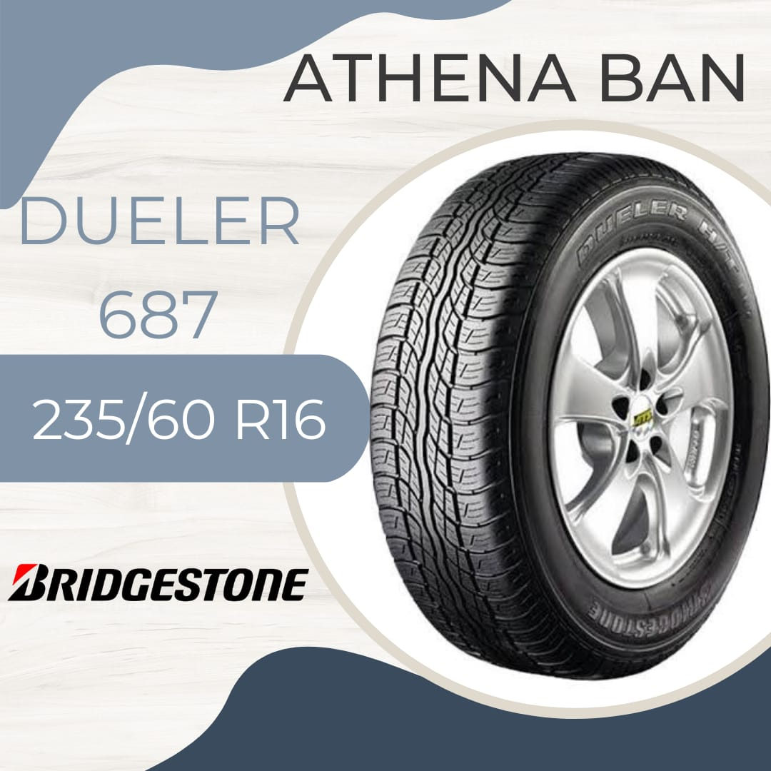 Bridgestone 235/60 R16 Dueler 687 ban new rush new terios