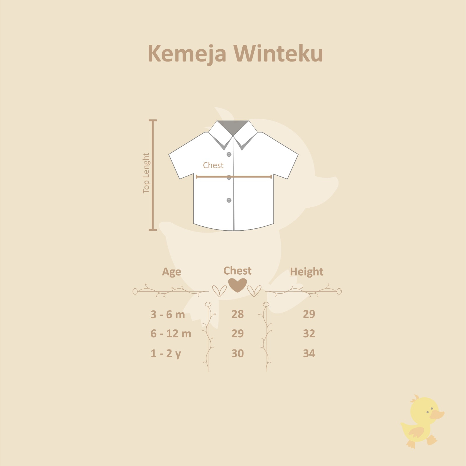 WINTEKU Fashion Kemeja Pendek Series Kids and Baby-Atasan Kemeja PENDEK Anak dan Baby