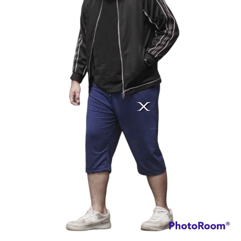 Terbaru celana kasual bawah lutut pria shortpants celana 3/4 M_JUMBO