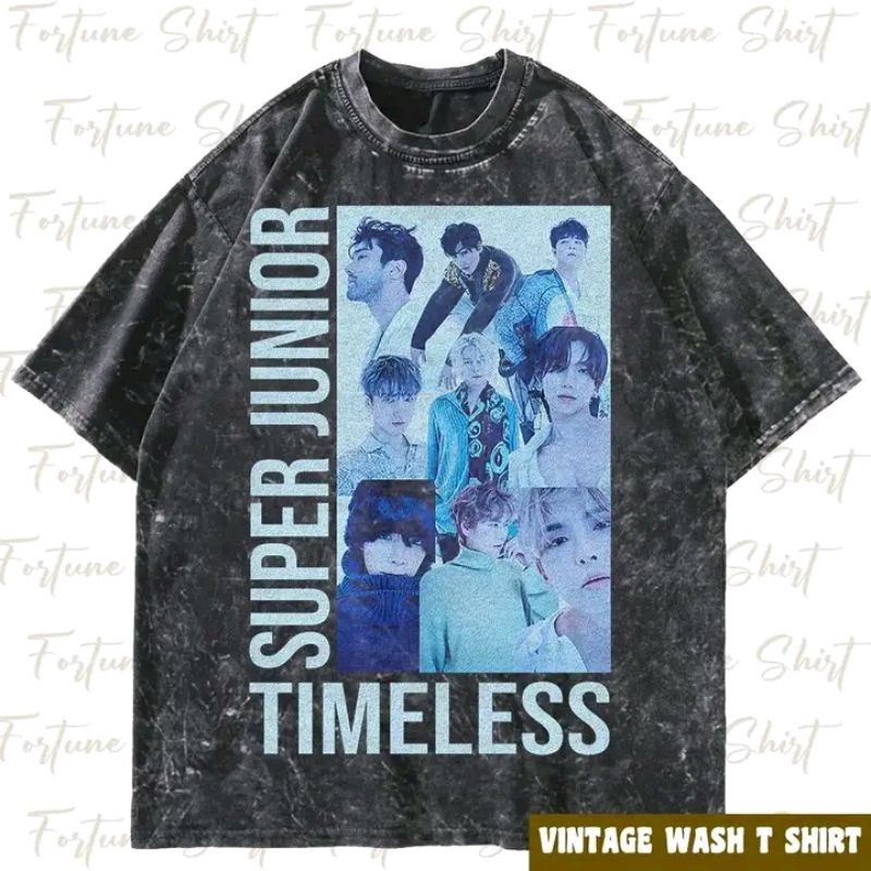 Kaos Super Junior Timeless Premium Unisex Tshirt