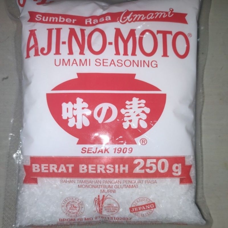 

Ajinomoto MSG micin penyedap 250Gr