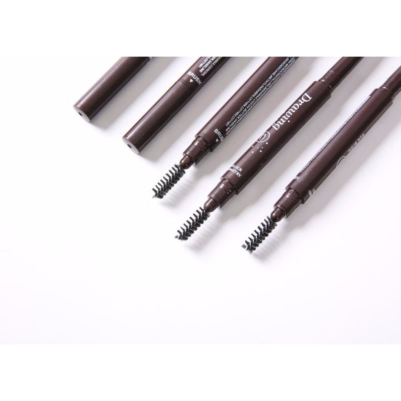 LAMEILA Pencil alis Geometry 7 Colors Eyebrow  Double Heads Lasting Eyebrow Pen Waterproof LA005