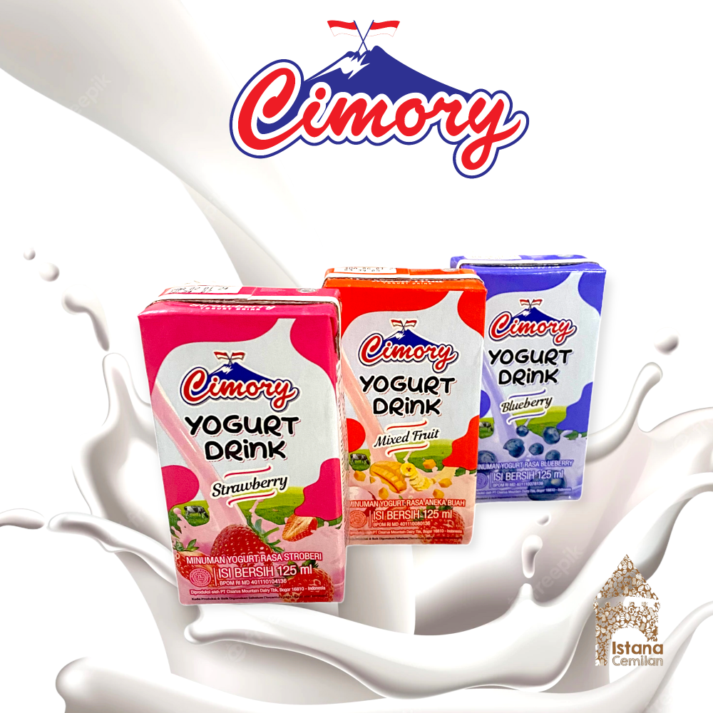 

Cimory Yogurt Drink Mixed Fruit / Blueberry / Strawberry 125 ML