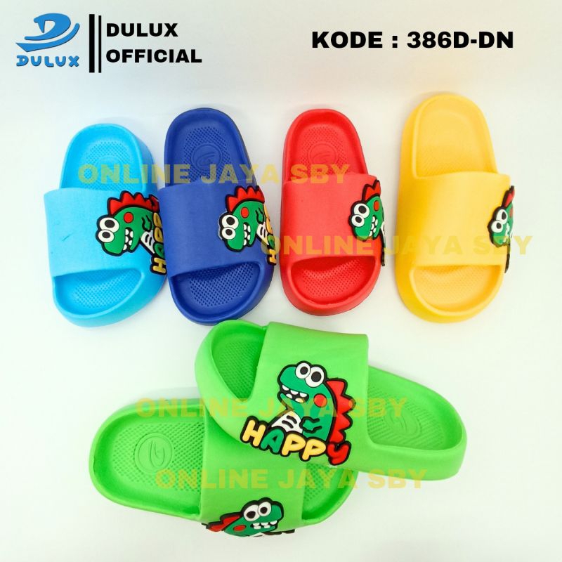 DULUX - SANDAL SLOP ANAK DINO 386D-DN UKURAN 24-29