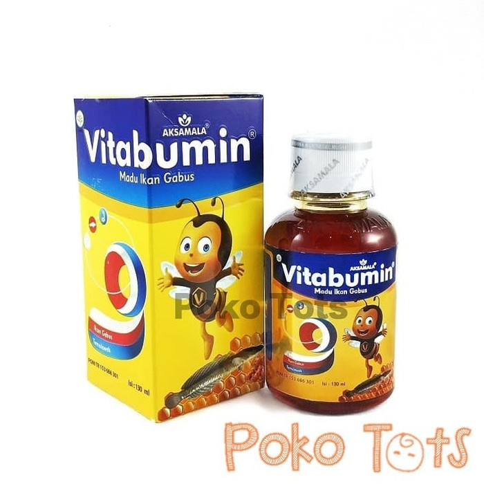 Vitabumin Madu 130ml Nutrisi Tumbuh Kembang Penambah Nafsu Makan Anak WHS