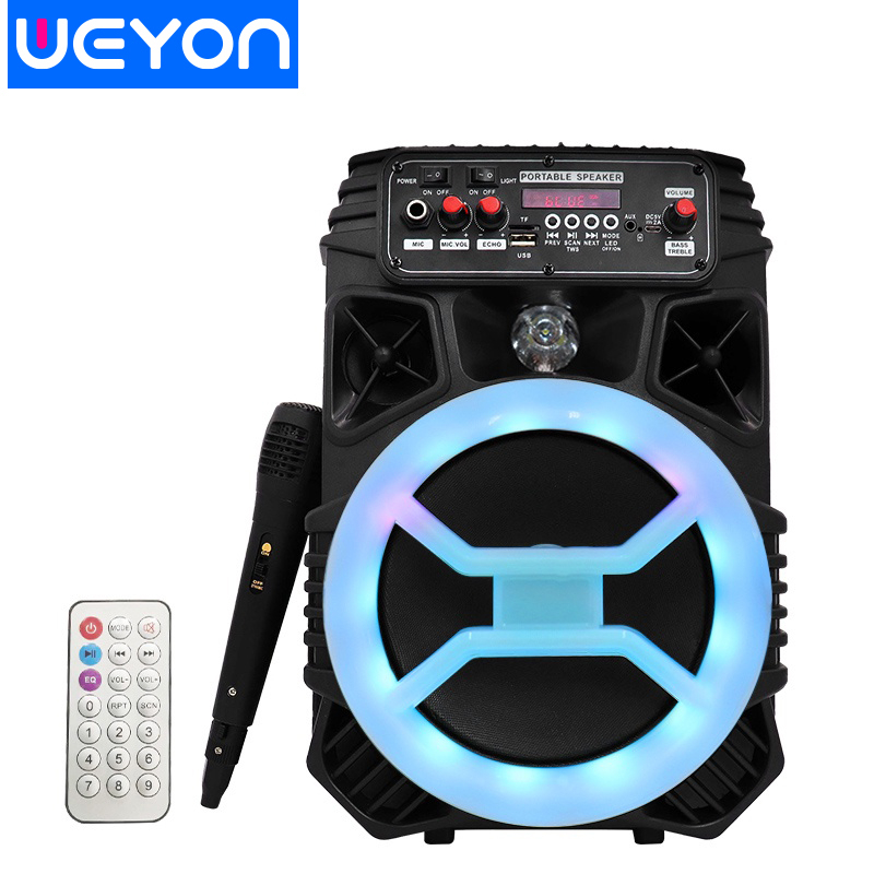 Weyon Sakura Speaker Bluetooth Karaoke Portable Speaker 6.5 inch / 8 inch Salon Aktif