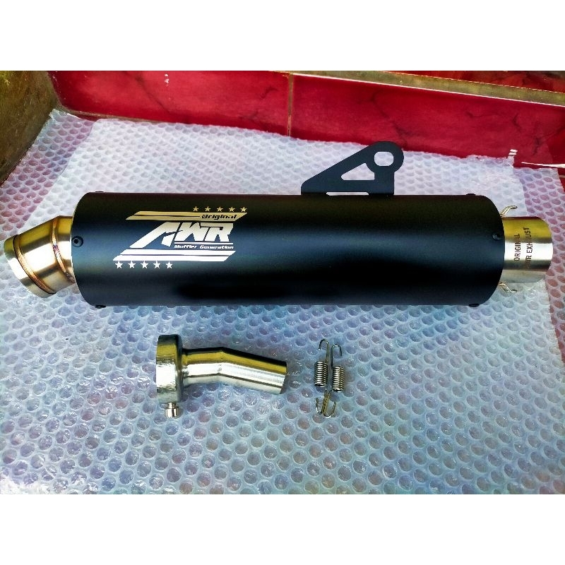 slincer,Slencer,knalpot racing,knalpot original AWR, all R15v2, R15V3, xabre, MT25, CBR, 150R, NINJA