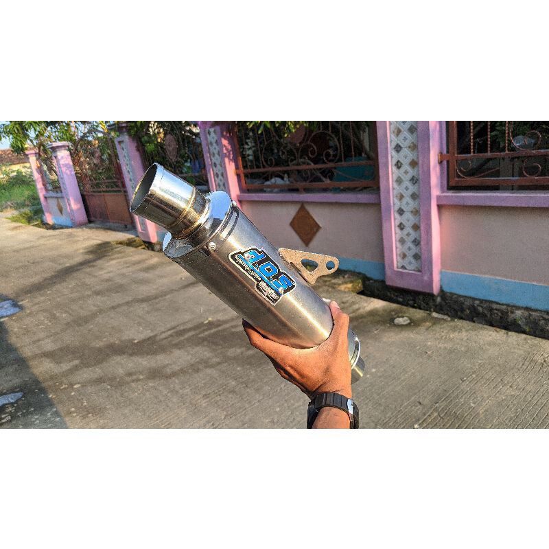 ￼SLENSER DOS SELENSER KNALPOT DOS TIPE BULAT BASS ULEM PANJANG 30 CM