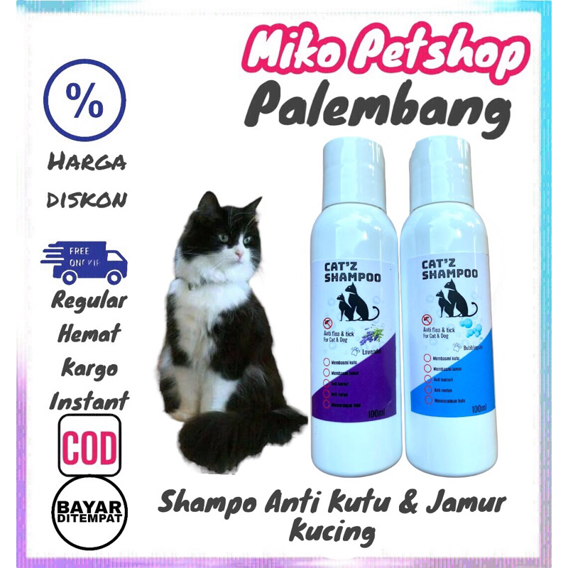 Shampo Kucing Anti Kutu &amp; Jamur CATS SHAMPO 250ml