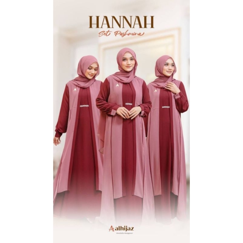 Imran Hannah by Alhijaz (Mom Set Pashmina)