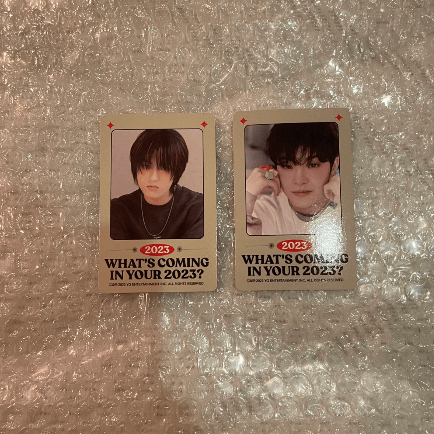 (READY INA) TREASURE WELCOL 2023 FORTUNE CARD FC HARUTO JIHOON